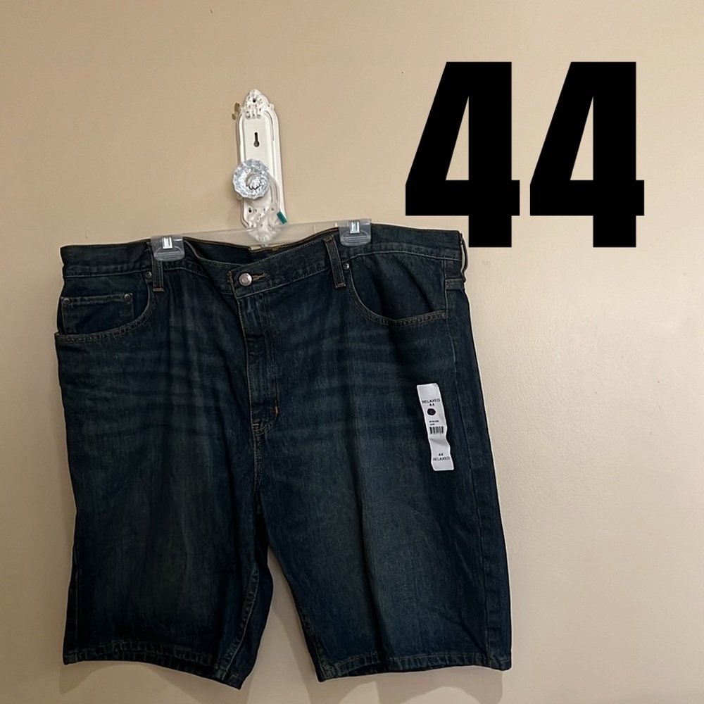 100% Cotton Denim Shorts size 44 by George